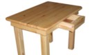 wooden tables